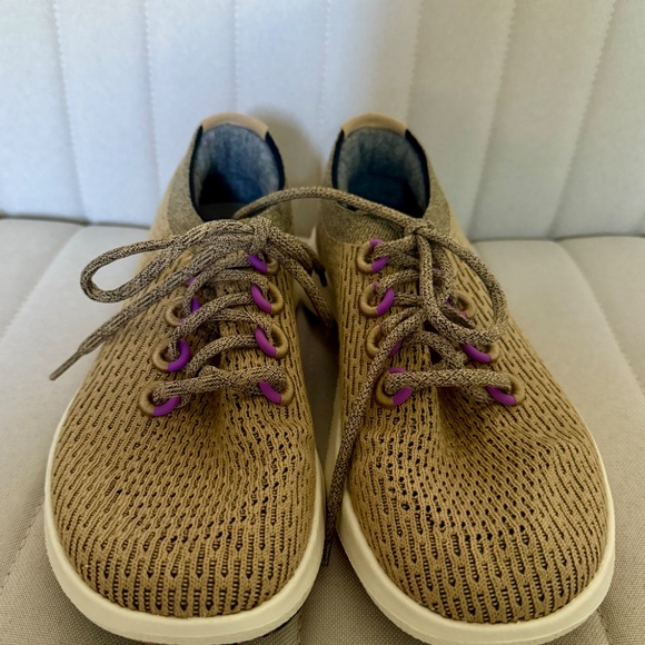 ALLBIRDS LIMITED EDITION HAZY BEIGE/LUX PURPLE (WHITE SOLE) TREE DASHER 2 - Picture 5 of 8
